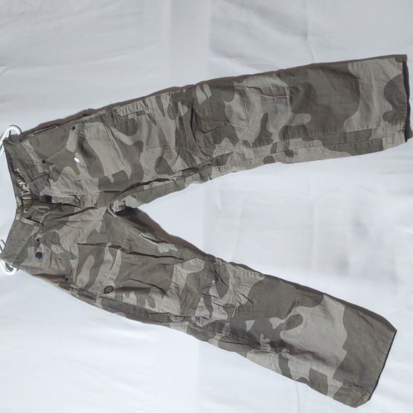 GStar Pants Gstar Mens Size 33 Camo Cargo Button Fly Pants Poshmark